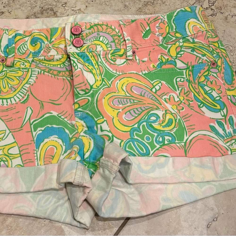 Lilly Pulitzer denim shorts